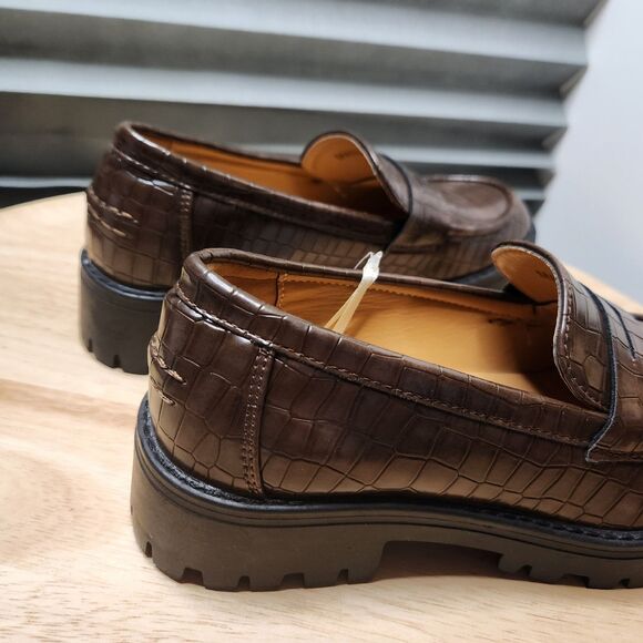 Mudd Girls Slip-On Loafer Shoes – Brown, Size 5, Unworn - Picture 7 of 11